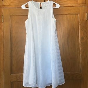 White Calvin Klein Dress